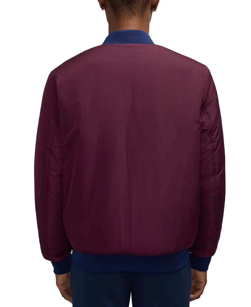 Scotch & Soda Men's Reversible Bomber Jacket