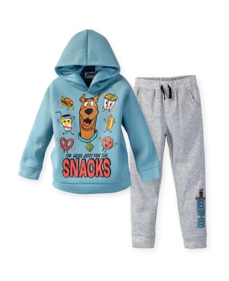 Scooby Doo Toddler Boys Scooby-Doo SizeRangeDescription1 Fleece Hoodie & Pants SizeDescription1