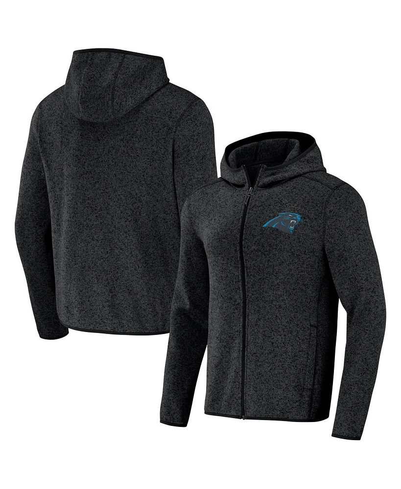 Nfl x Darius Rucker Collection by Fanatics Men's Black Carolina Panthers Fleece Pullover Hoodie