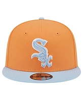 New Era Men's Orange Chicago White Sox Spring Color Two-Tone 9FIFTY Snapback Hat