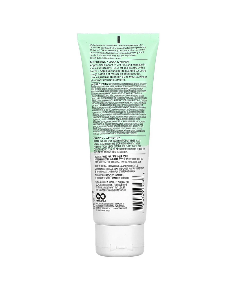 Acure Ultra Hydrating Green Juice Cleanser For Dehydrated Skin