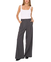 1.state Women's Tailored High-Waist Embellished Pants