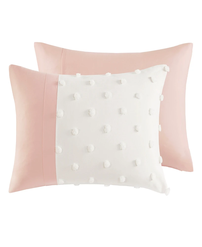 Intelligent Design Shay Clip Jacquard 3-Pc. Duvet Cover Set