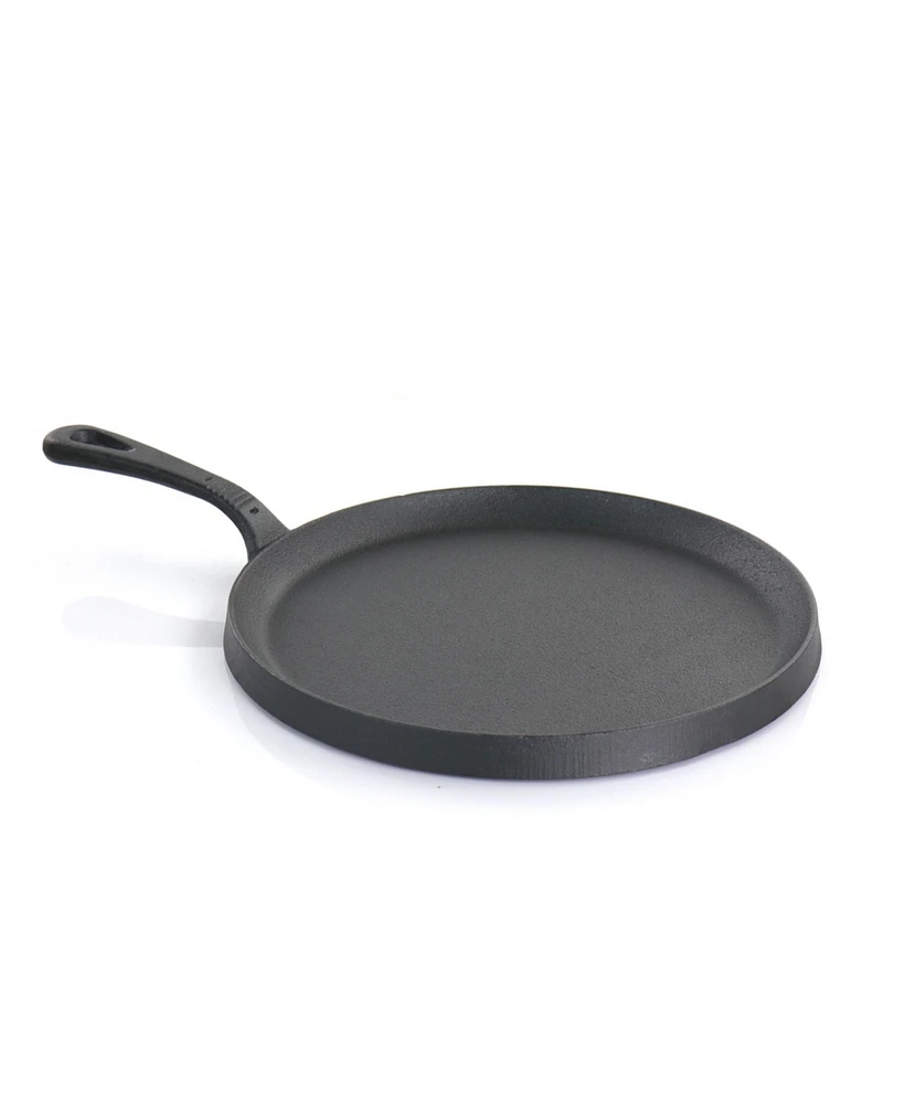 MegaChef Pre-Seasoned Cast Iron 5-Piece Kitchen Cookware Set, Pots and Pans