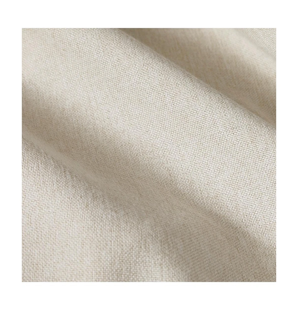 Madison Park Englewood Solid Piece Dyed Grommet Top Curtain Panel, 50"W x 84"L