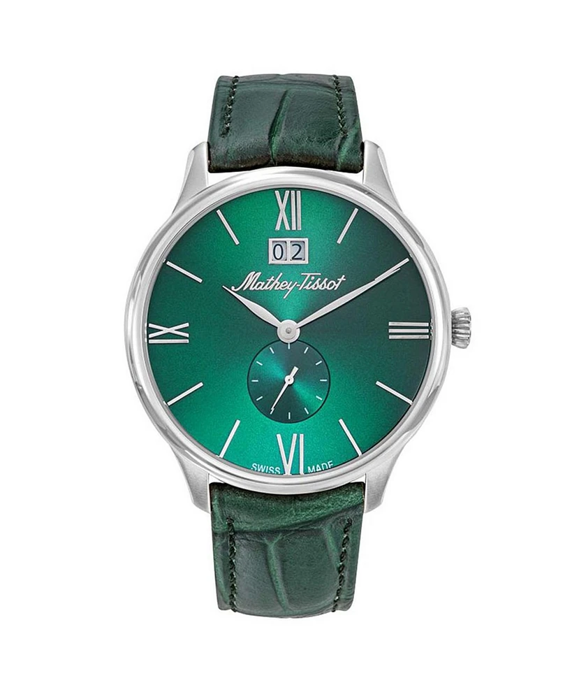 Mathey Tissot Men's Edmond Black Dial Watch - H1886QAV