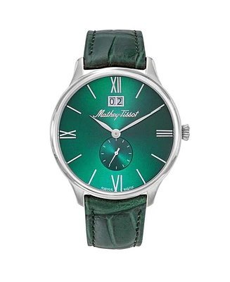 Mathey Tissot Men's Edmond Black Dial Watch - H1886QAV