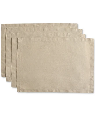 Year & Day Linen Solid-Color Placemat, Set of 4