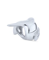 Bling Jewelry Aircraft Flight Pilot Travel Airplane Charm Bead Fits European Bracelet Sterling Silver