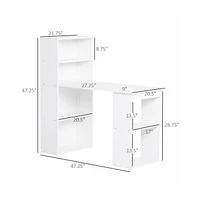 Slickblue White Office Desk – Modern and Sleek Workstation for Home or Office