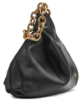 Donna Karan New York Lawrence Leather Wristlet with Chain Strap