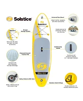 Solstice Watersports Bali 2.0 10.5 Foot Inflatable Stand-Up Paddle Board Kit