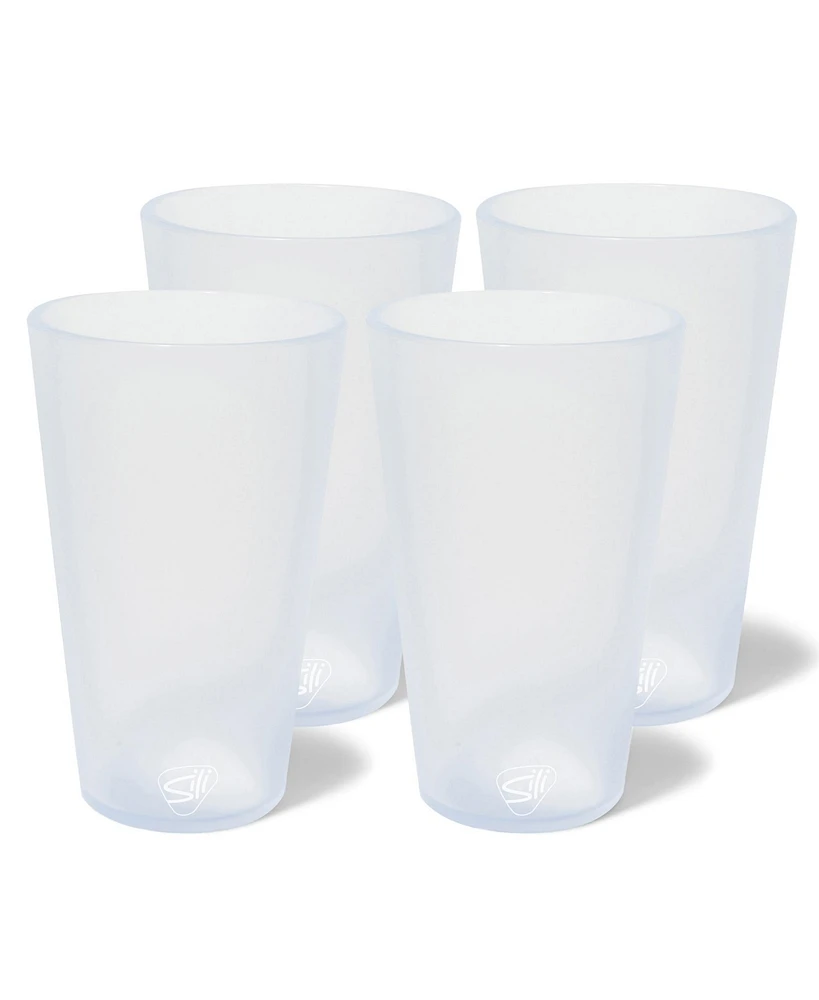 Pint Glasses: 4 pk - Icicle
