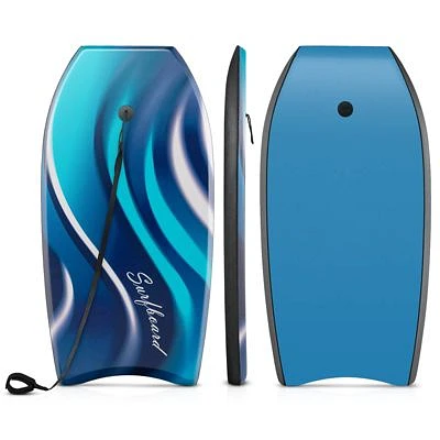 33 X22 Lightweight Body Board With Eps Core Xpe Deck Hdpe Bottom Crescent Tail