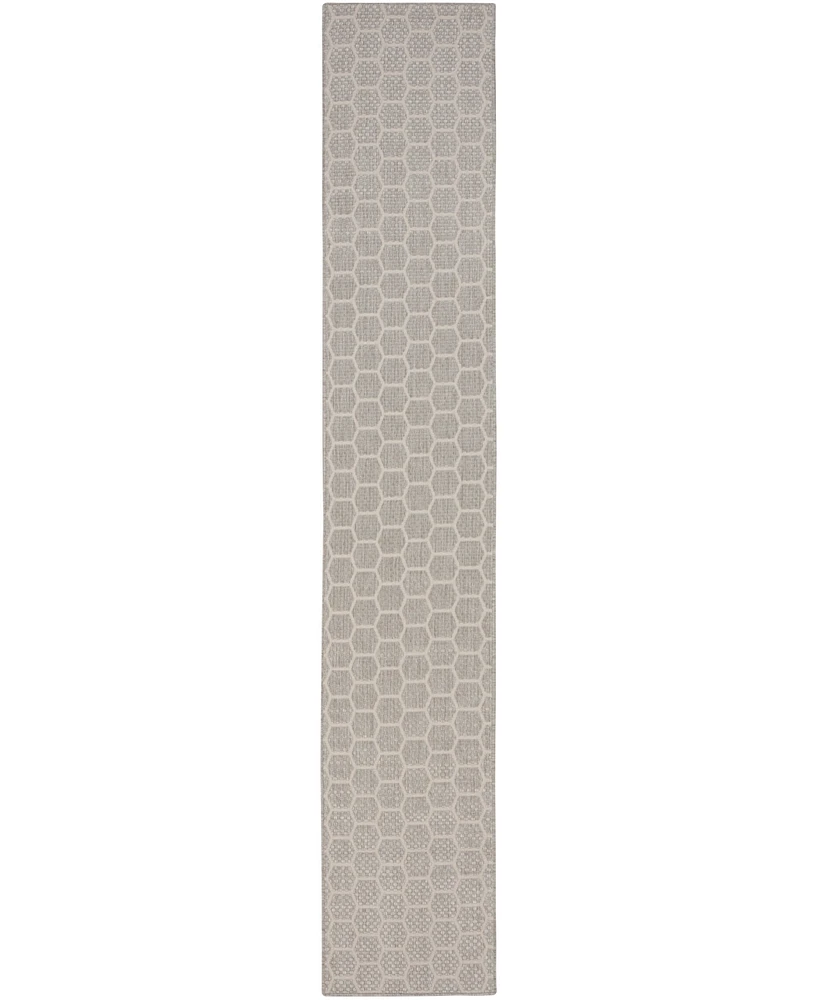 Nourison Home Twist Reversible TWS01 2'2"x10' Runner Area Rug