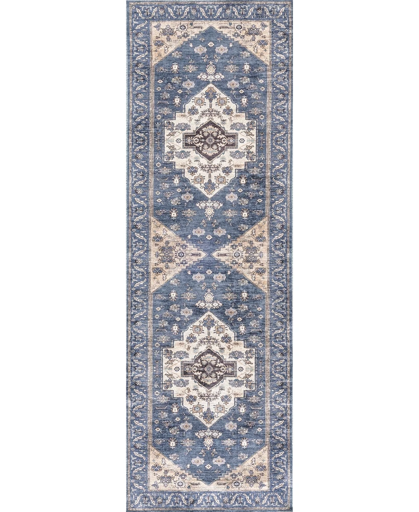 Nourison Home Grand Washables GRW03 2'x6' Runner Area Rug