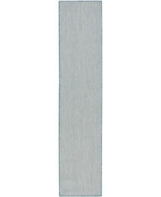 Nourison Home Courtyard COU01 2'2"x10' Runner Area Rug