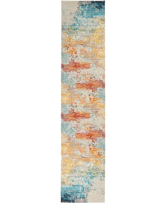 Nourison Home Celestial CES02 2'2"x7'6" Runner Area Rug