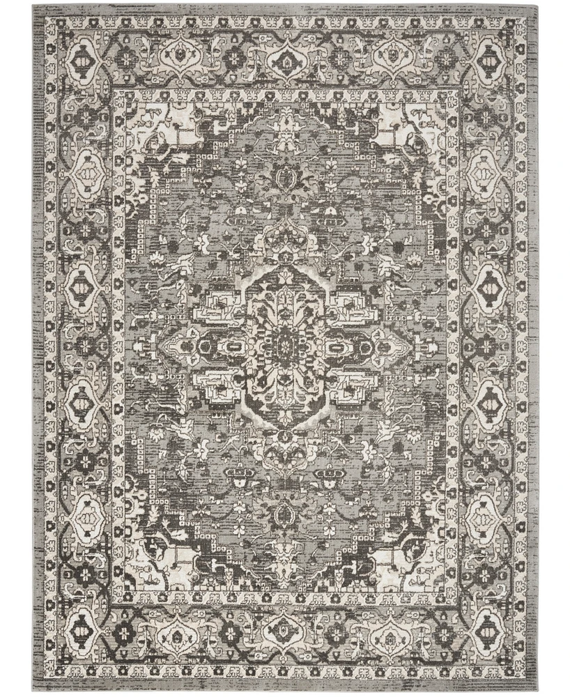 Nourison Home Quarry QUA05 5'3"x7'3" Area Rug