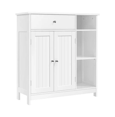 Yaheetech Free Standing Bathroom Storage Cabinet with Drawer