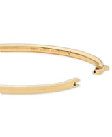 Kate Spade New York Logo-Engraved Thin Bangle Bracelet