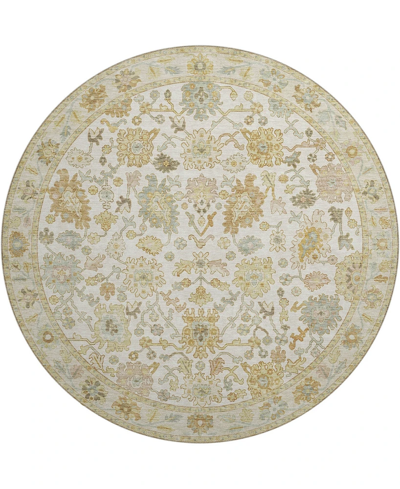 Dalyn Hatay Washable HY2 8'x8' Round Area Rug