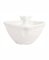 Vietri Pietra Natale Figural Deer Deep Bowl