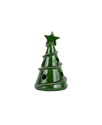 Vietri Foresta Green Mini Swirl Tree