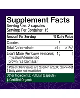 Host Defense Mushrooms Lion's Mane - Brain Health Support Supplement