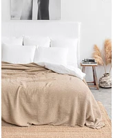 MagicLinen Waffle Blanket