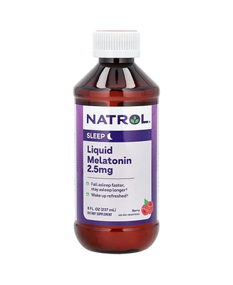 Natrol Liquid Melatonin Berry 2.5 mg