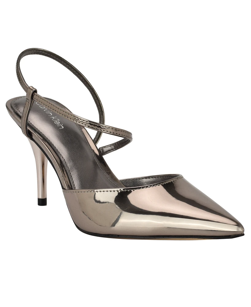 Calvin Klein Women's Cordera Strappy Stiletto Pumps