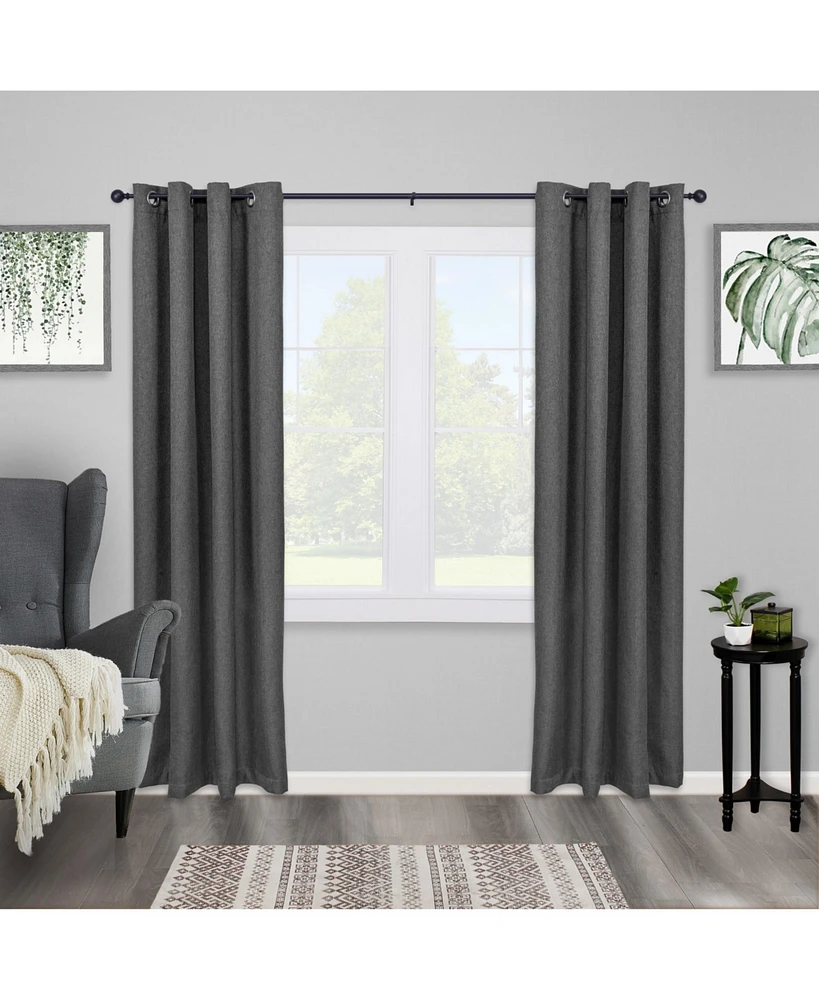 Kenney Newbury 5/8-Inch Decorative Curtain Rod for Elegant Home Decor