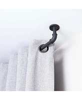 Kenney Bronn 3/4 Inch Decorative Curtain Rod for Room Darkening and Privacy