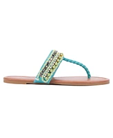 New York & Company Women's Joyce Thong Beaded Sandal