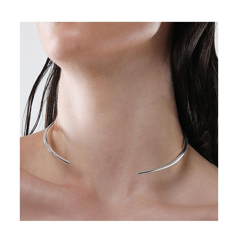 Sohi Women's The Shackle Torque Necklace