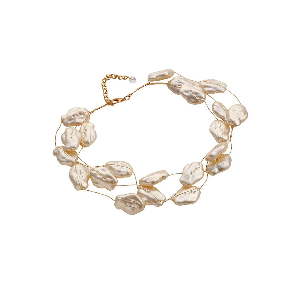 Sohi Women's The Large Riviera Collar Necklace