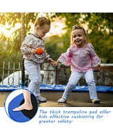 Gymax 10FT Trampoline Replacement Safety Pad Universal Trampoline Cover
