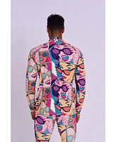 Oosc Men's Baselayer Top - Comic Book Candy