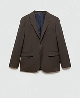 Mango Men's Wool Suit Blazer