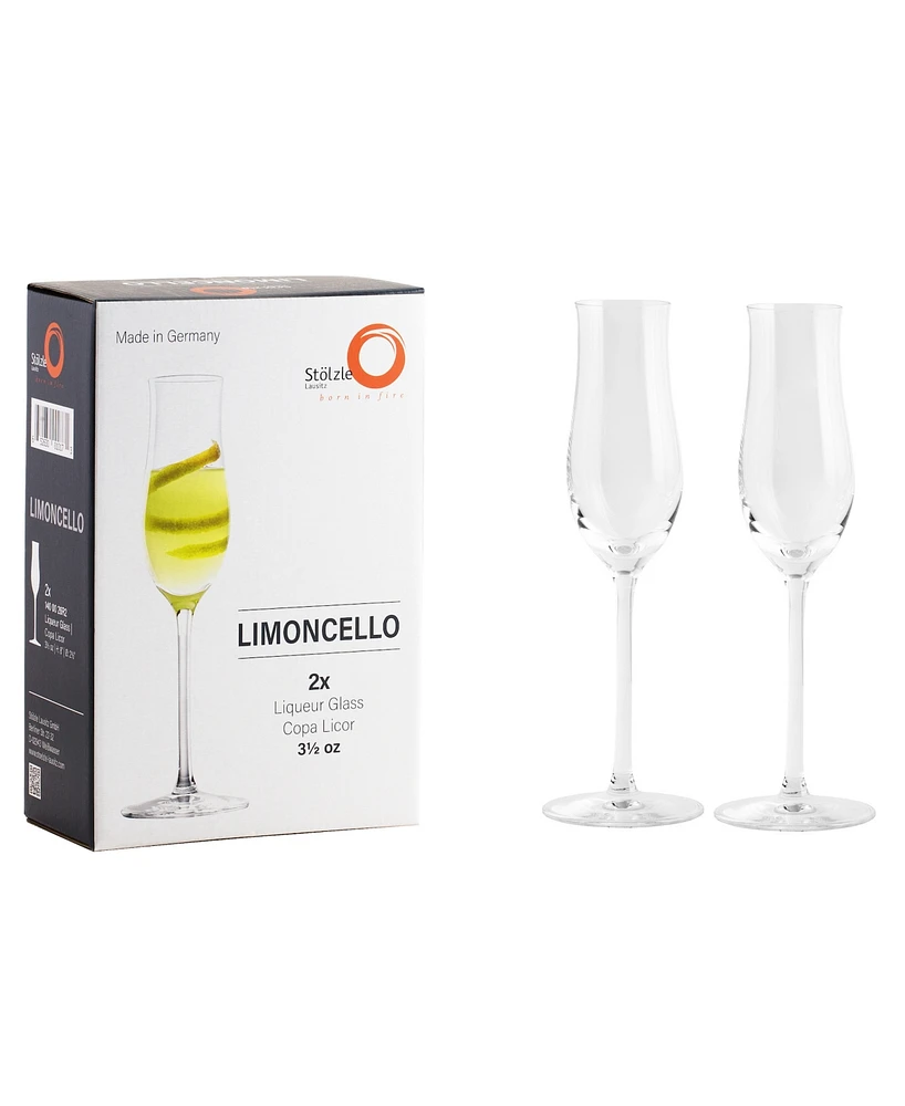 Stolzle Lausitz Limoncello Liqueur Glasses, Set of 2