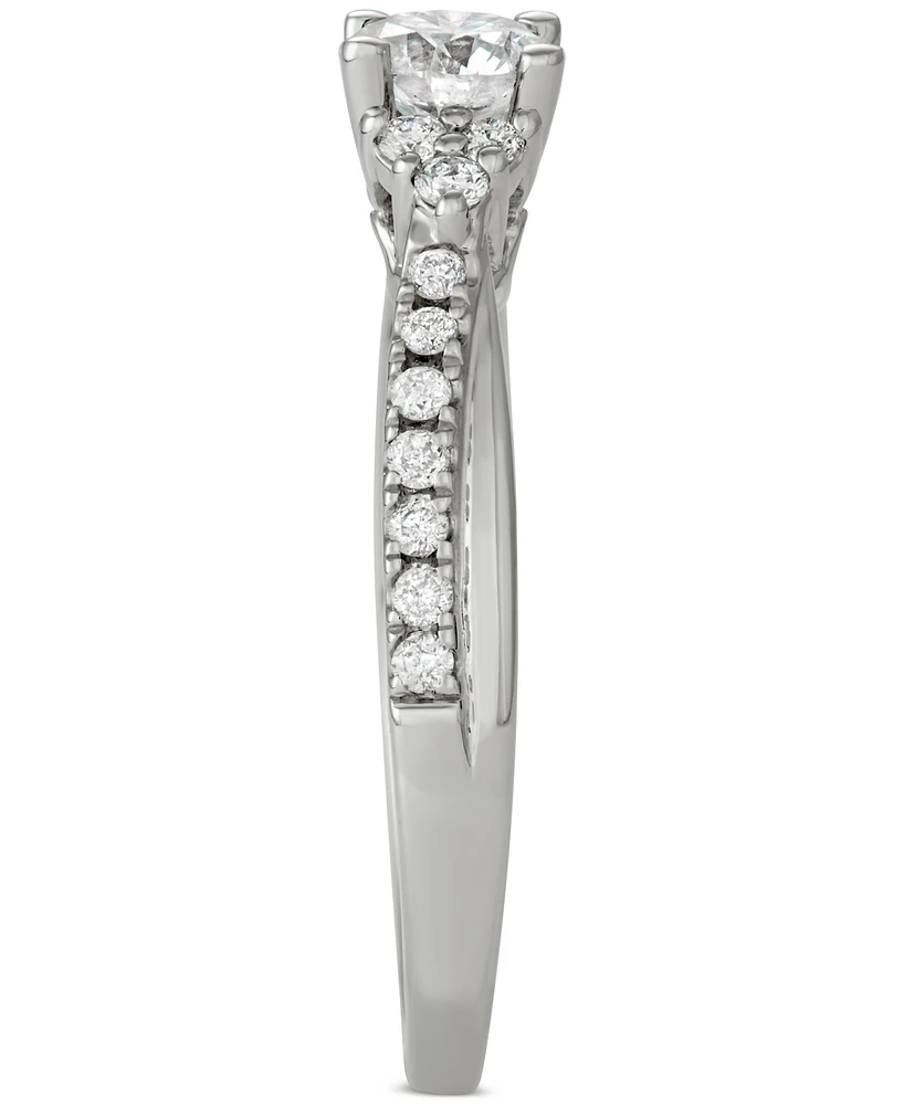 Diamond Engagement Ring (3/4 ct. t.w.) in 14k White Gold