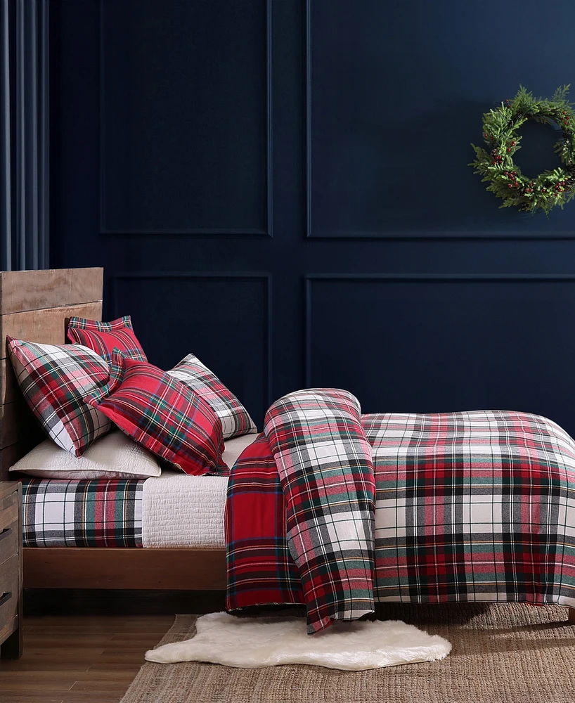 Levtex Spencer Plaid Flannel 2-Pc. Comforter Set, Twin/Twin Xl