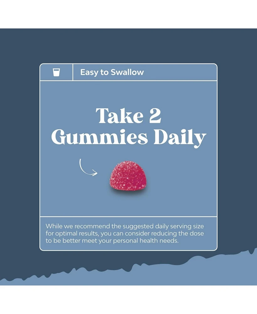 Nature's Craft Extra Strength Zinc Gummies for Adults, Chewable Zinc Citrate 50mg Immunity Gummies, Gluten & Gelatin Free Non-gmo, Mixed Berry, Nature
