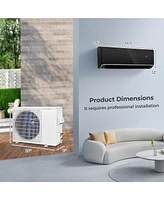 12000 Btu 22 SEER2 208-230V Wifi Enabled Mini Split Air Conditioner and Heater