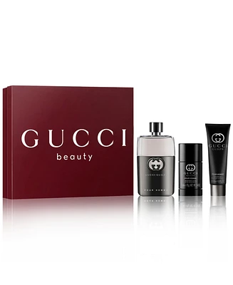 Gucci Men's 3-Pc. Guilty Pour Homme Eau de Toilette Gift Set