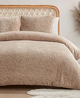Jessica Simpson Plush Leopard 3-Pc. Comforter Set