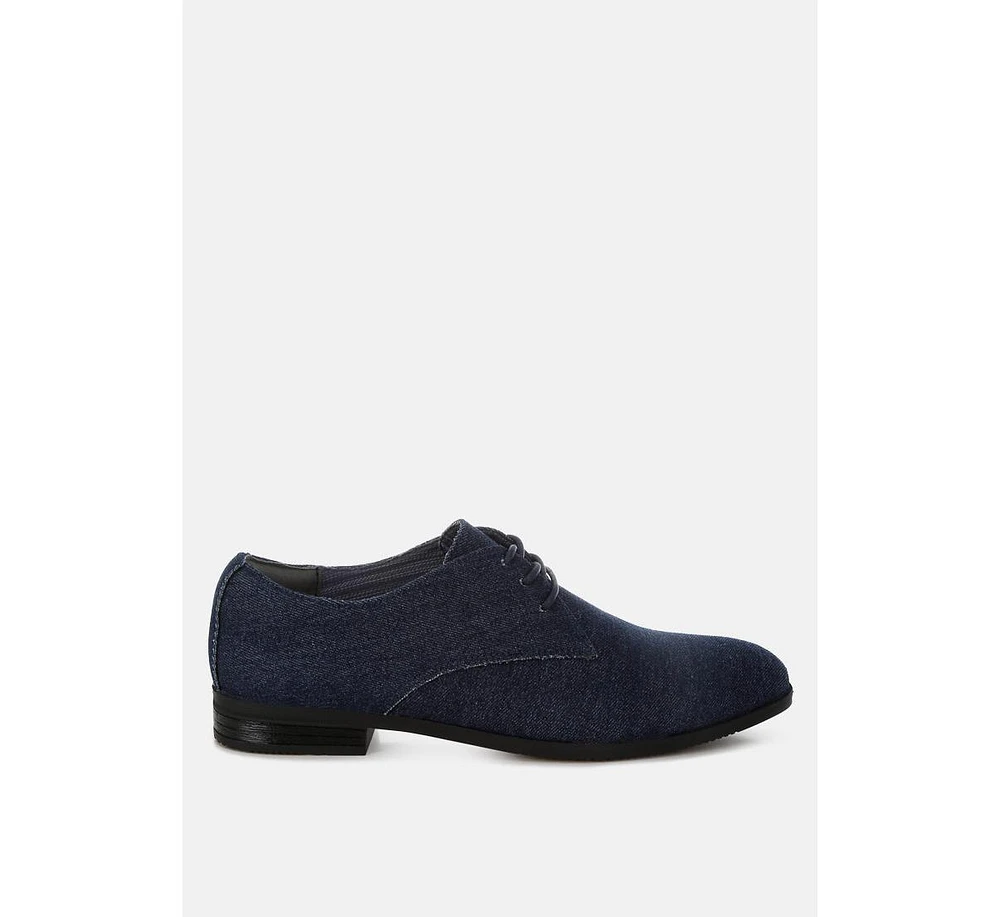 Zapier Denim Oxford Shoes