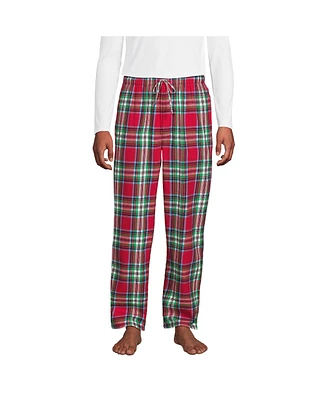 Lands' End Big & Tall Flannel Pajama Pants