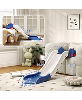 Qaba Toddler Slide for Bed, Sofa, Extra Length, Easy to Assemble,